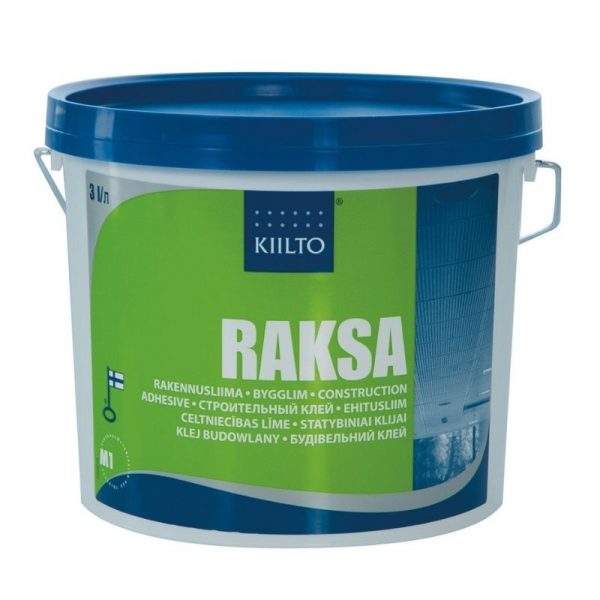 Rakennusliima Kiilto Raksa 3 l